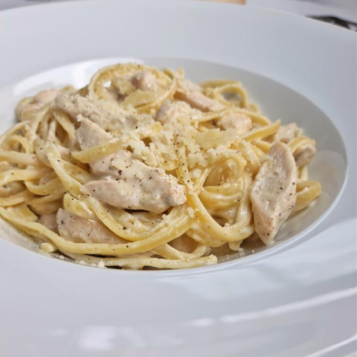 PATE AU POULET PÂTES AU POULET